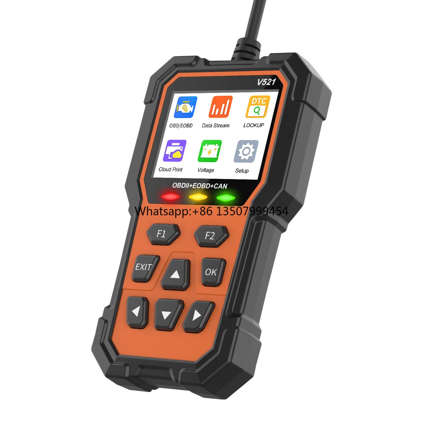Obd2 Scanner - Certified Obd V521 Obd2 Scanner New