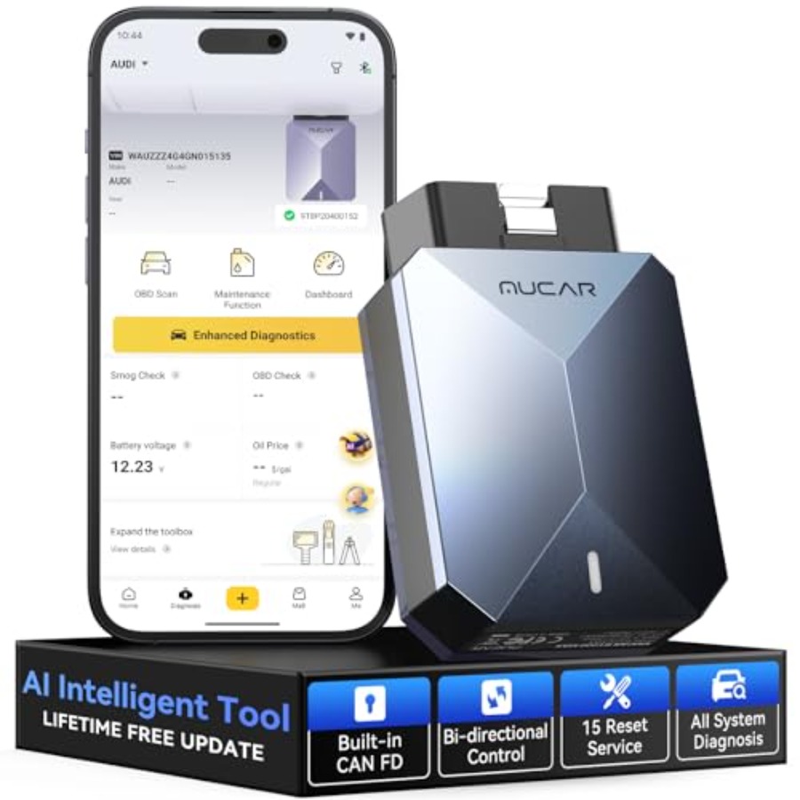 Obd2 Scanner - BT200 MAX AI OBD2 Bluetooth Scanner,