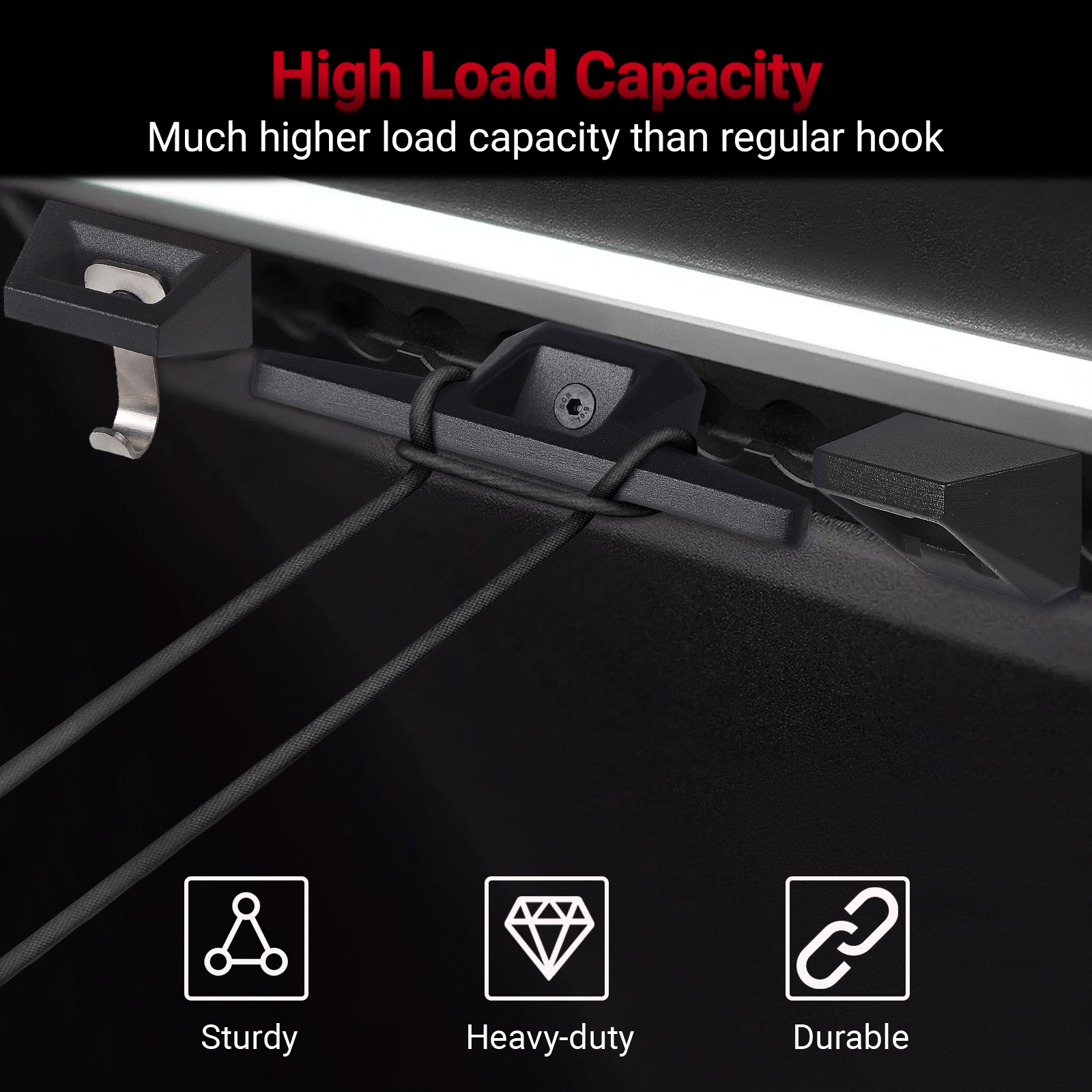 D.A.D Car Accessories - Black Track Accessories Set For Tesla