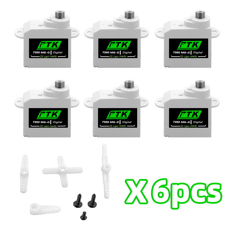 D.A.D Car Accessories - PTK 7350 MG-D 5.5g Digital Servo