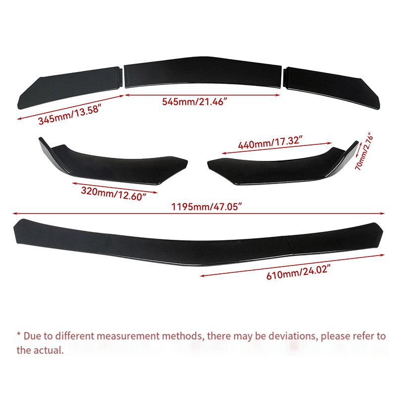 New Car Gloss Black Front Bump - Car Accessories Lipa 评论和价格