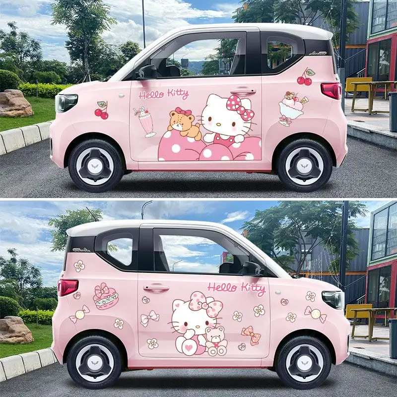 Hello Kitty Car Sticker Cover  - Car Accessories Japanese 评论和价格