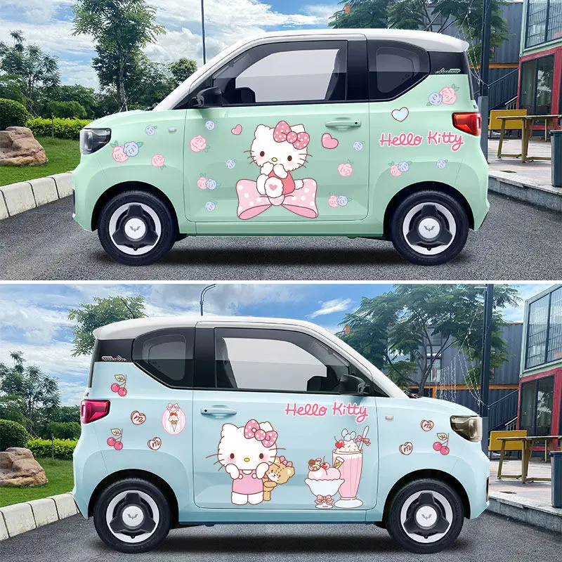 Hello Kitty Car Sticker Cover  - Car Accessories Japanese 评论和价格
