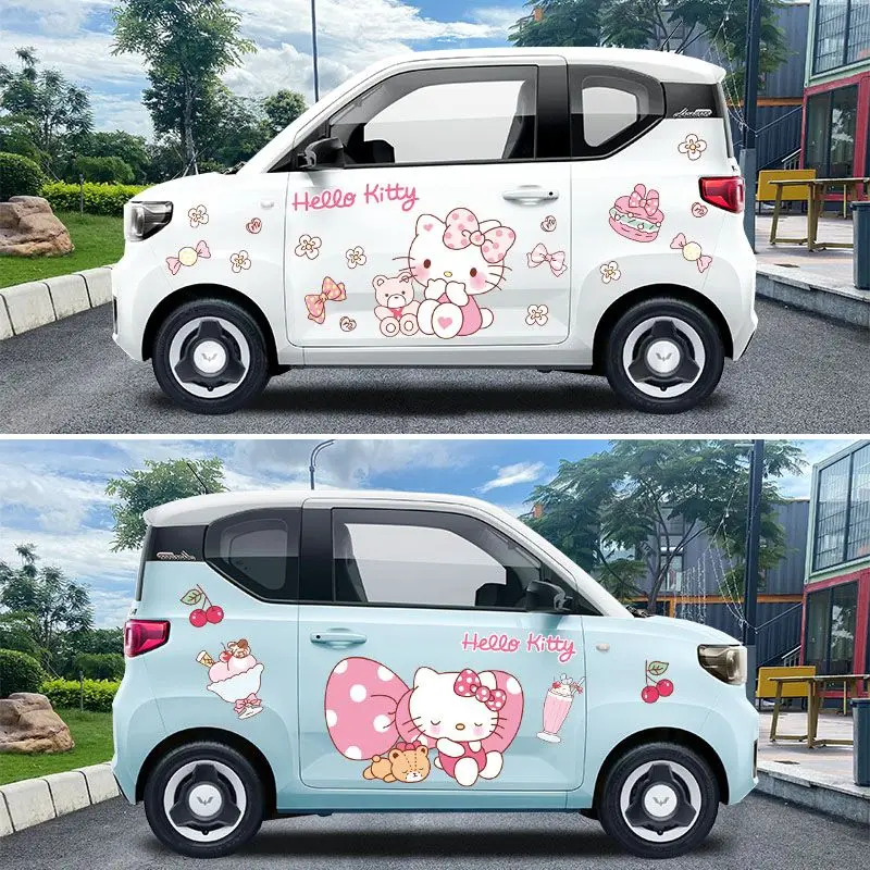Hello Kitty Car Sticker Cover  - Car Accessories Japanese 评论和价格