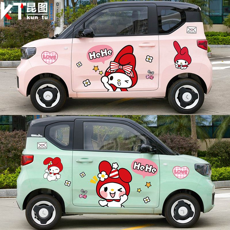 Kawaii Sanrio Car Film Car Sti - Car Accessories Japanese 评论和价格