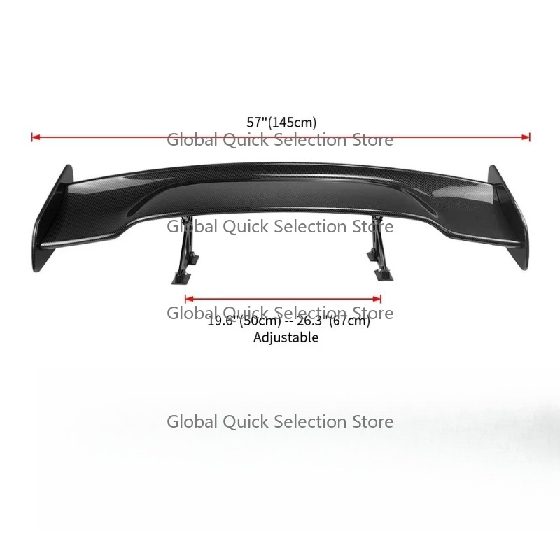 Universal Car Rear Spoiler Win - Car Accessories Lipa 评论和价格