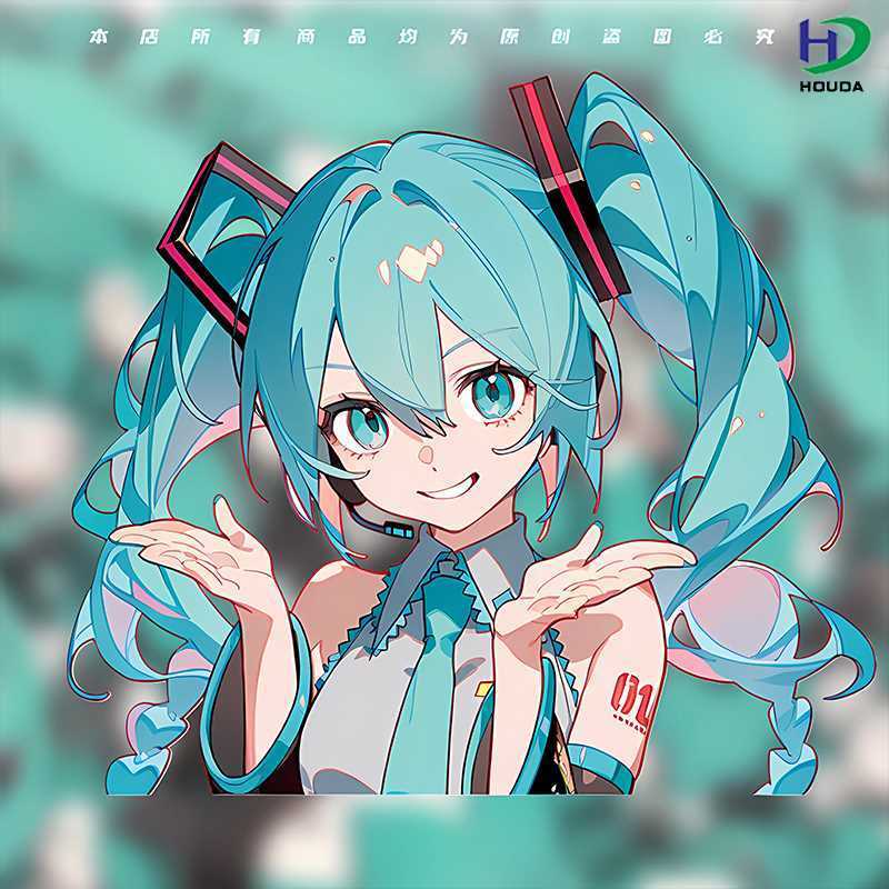 Hatsune Miku MIKU anime Animat - Car Accessories Japanese 评论和价格