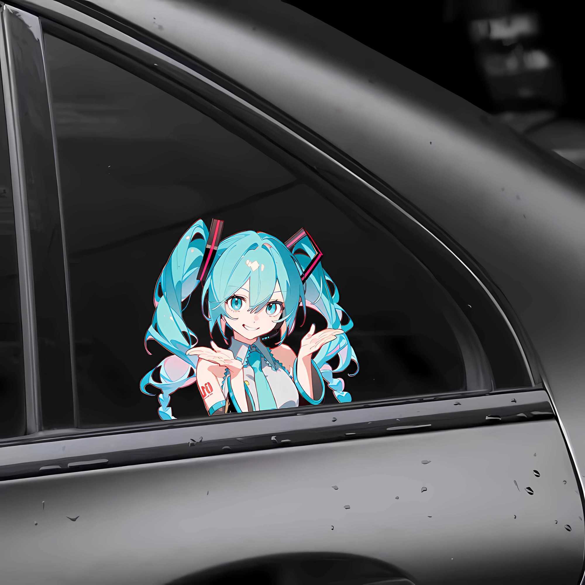 Hatsune Miku MIKU anime Animat - Car Accessories Japanese 评论和价格