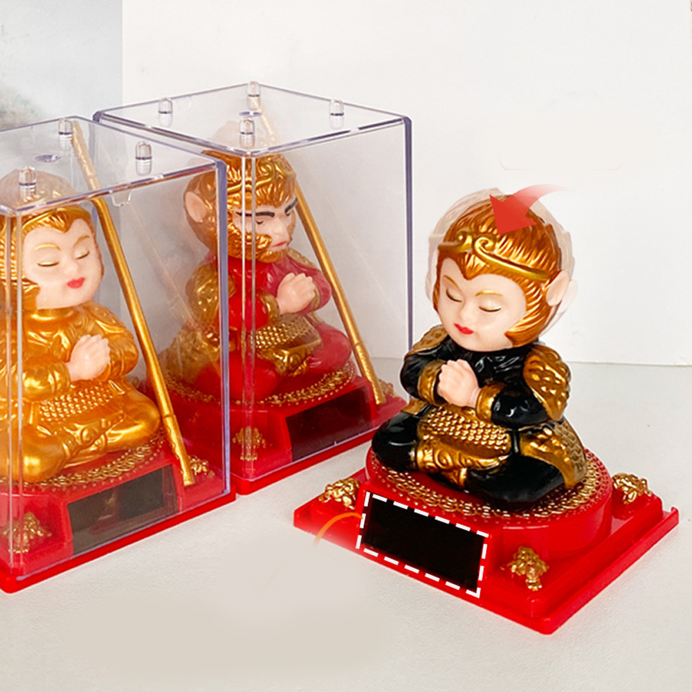 Solar Energy Sun Wukong Orname - Car Accessories Bangalore 评论和价格