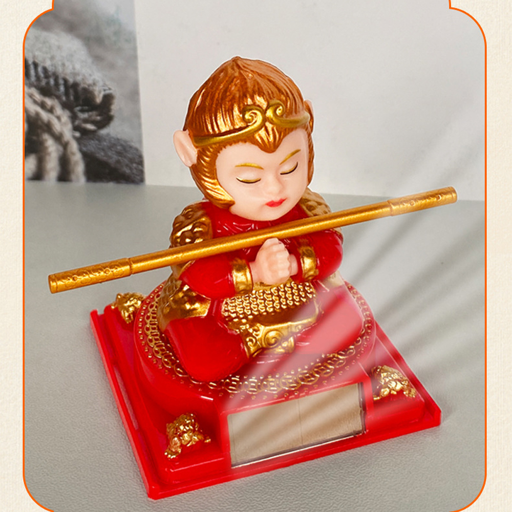 Solar Energy Sun Wukong Orname - Car Accessories Bangalore 评论和价格