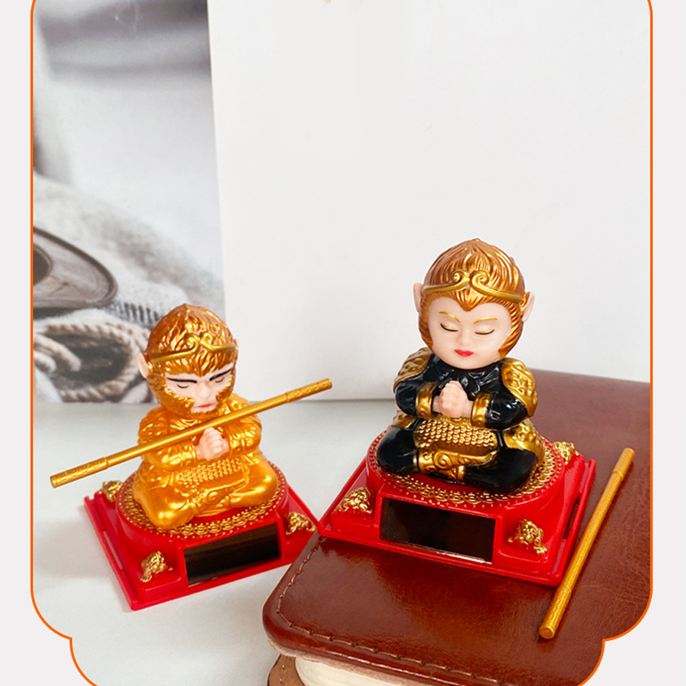Solar Energy Sun Wukong Orname - Car Accessories Bangalore 评论和价格