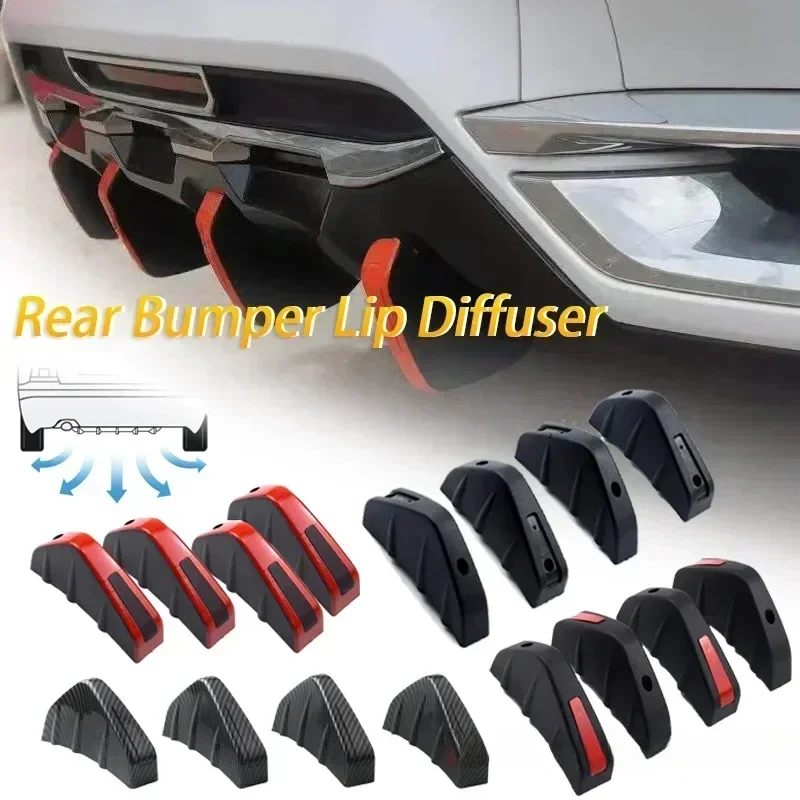Universal 4pcs Car Rear Bumper - Car Accessories Lipa 评论和价格