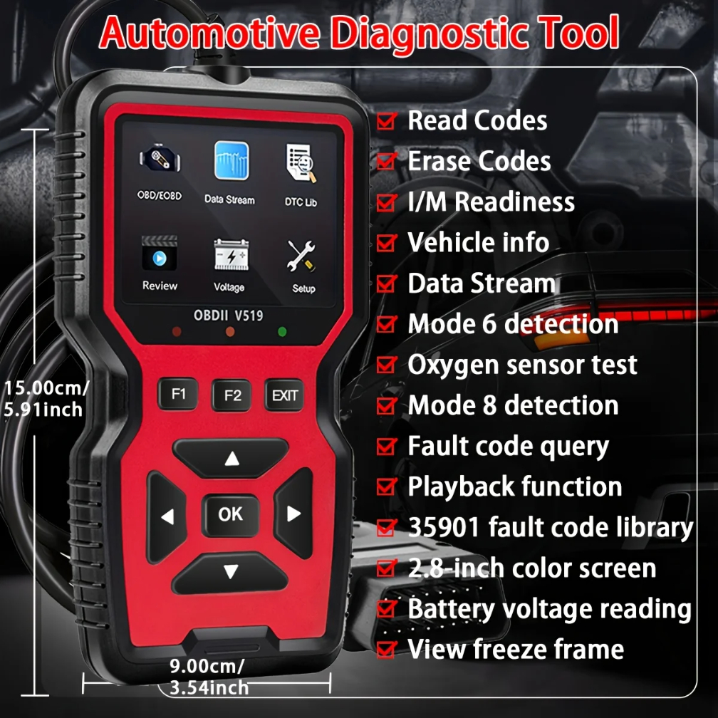 V519 V539 Professional OBD2 Sc - Obd2 Scanner 评论和价格