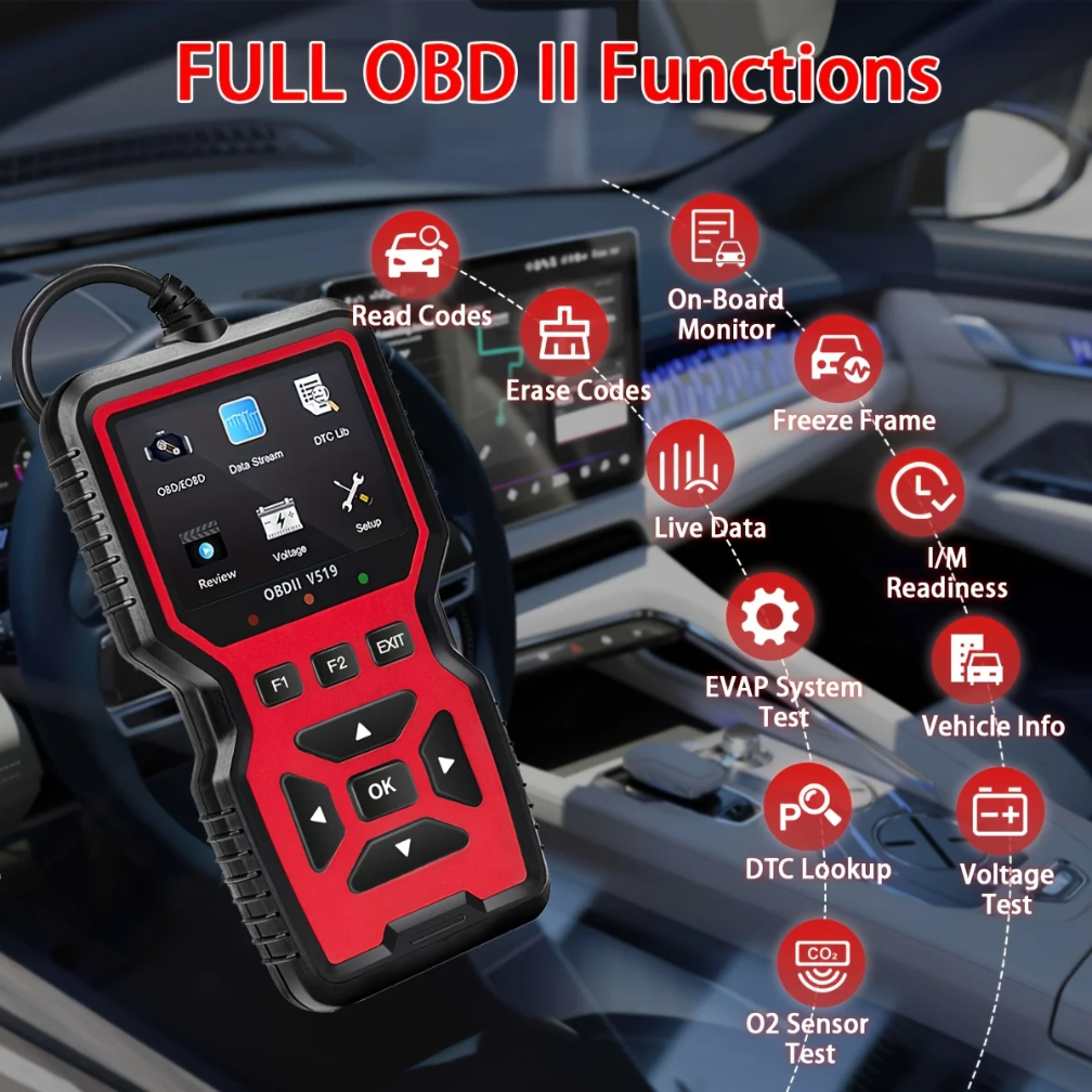 V519 V539 Professional OBD2 Sc - Obd2 Scanner 评论和价格