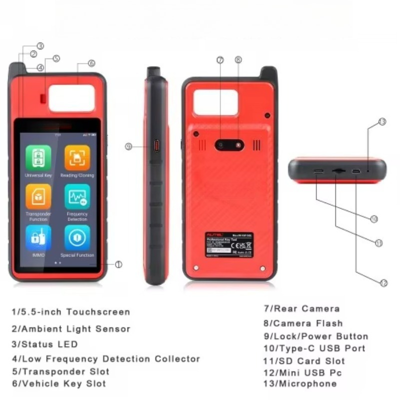 Latest autel Maxiim Km100e Km1 - Obd2 Scanner 评论和价格