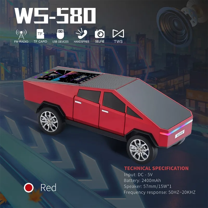 WS-580 Wireless Bluetooth Spea - Car Accessories Amazon 评论和价格