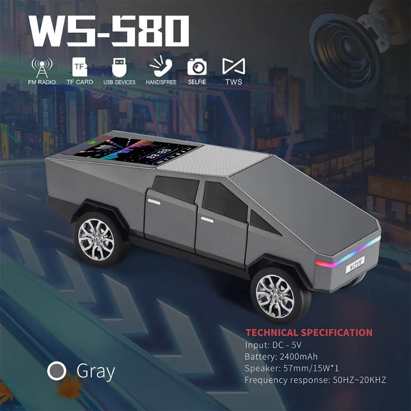WS-580 Wireless Bluetooth Spea - Car Accessories Amazon 评论和价格
