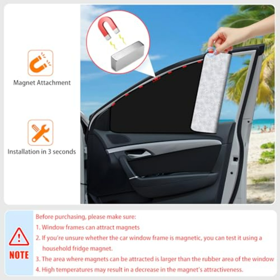 Car Window Sun Shades Covers - - Car Accessories For Camping 评论和价格