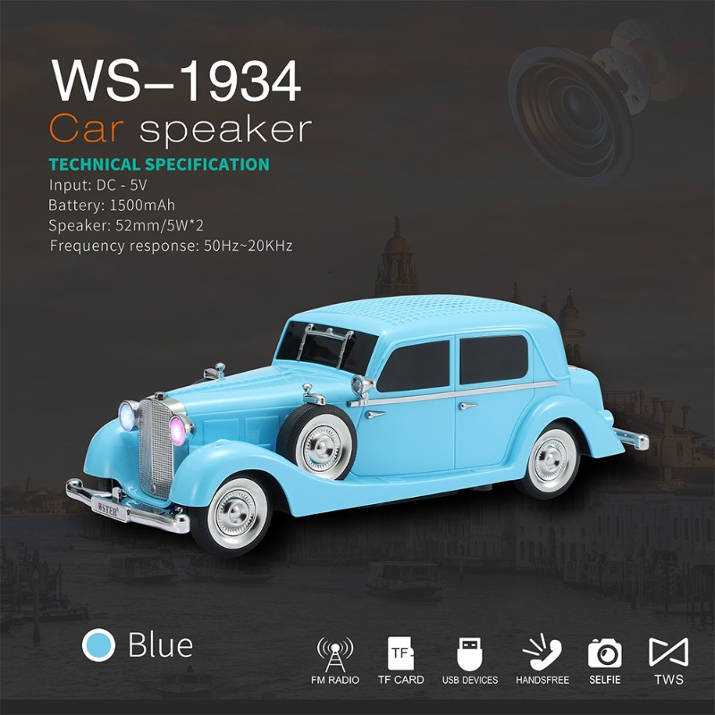 WS-1934 Wireless Car Shape Sou - Car Accessories Amazon 评论和价格