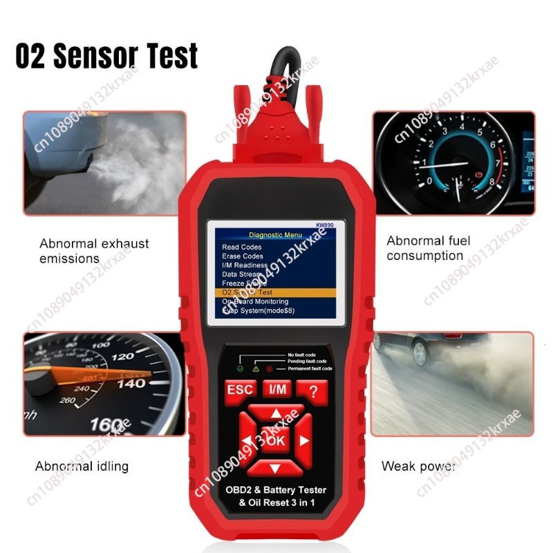 Suitable For KONNWEI KW890 Car - Obd2 Scanner 评论和价格